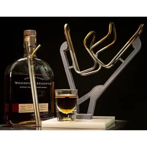 Silca Sicuro Bourbon Titanium Cage + Straw Kit (Limited Edition)