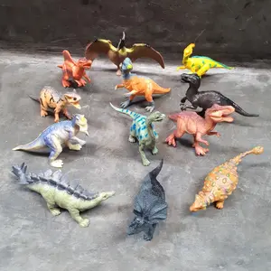 MAINAN MINIATUR DINOSAURUS KARET ISI 12 PCS