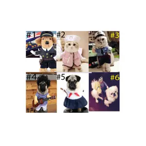Kostum Anjing Baju Kucing Lucu dokter gitar polisi superman IMPORT