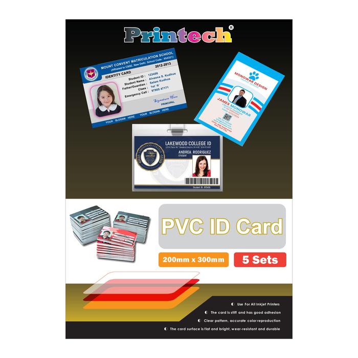 Gambar Kertas PVC Printech / Printech PVC ID Card 20x30cm - 02024 dari printech Kota Administrasi Jakarta Utara Tokopedia