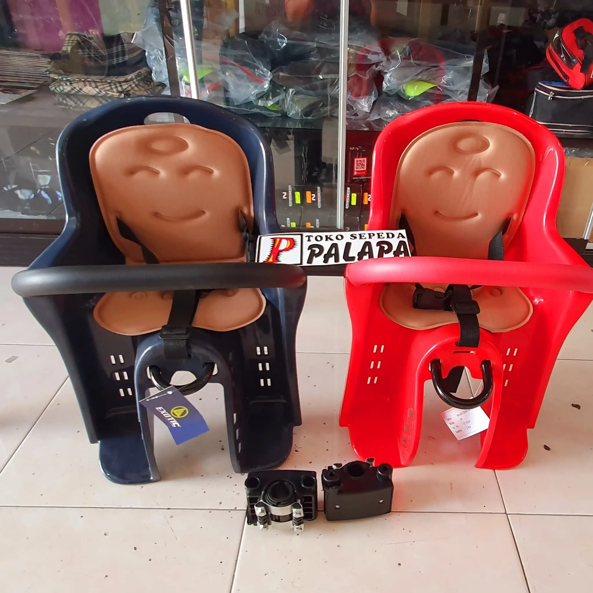 Boncengan Anak Sepeda Di Depan Exotic ET-G552