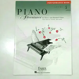 Performance 5 Piano Adventures buku original Piano Adventure Faber