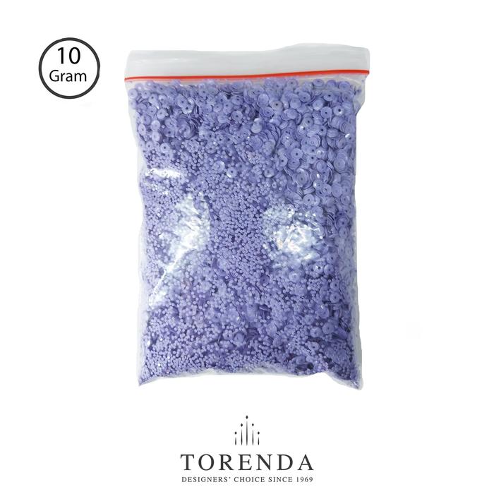 Gambar Torenda Payet Sequin Cup 3mm Ungu Lavender/Pack Col.030 dari Torenda Kota Administrasi Jakarta Pusat Tokopedia