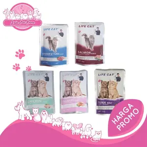Makanan Kucing Basah Wet Food LIFE CAT Pouch