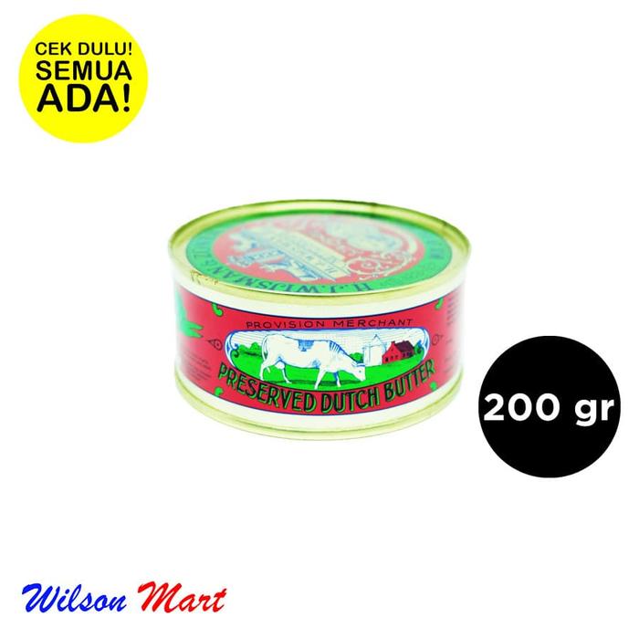 Gambar WISMAN HOLLAND MENTEGA PRESERVED DUTCH BUTTER 200 GRAM dari Wilson Mart Kota Administrasi Jakarta Barat Tokopedia