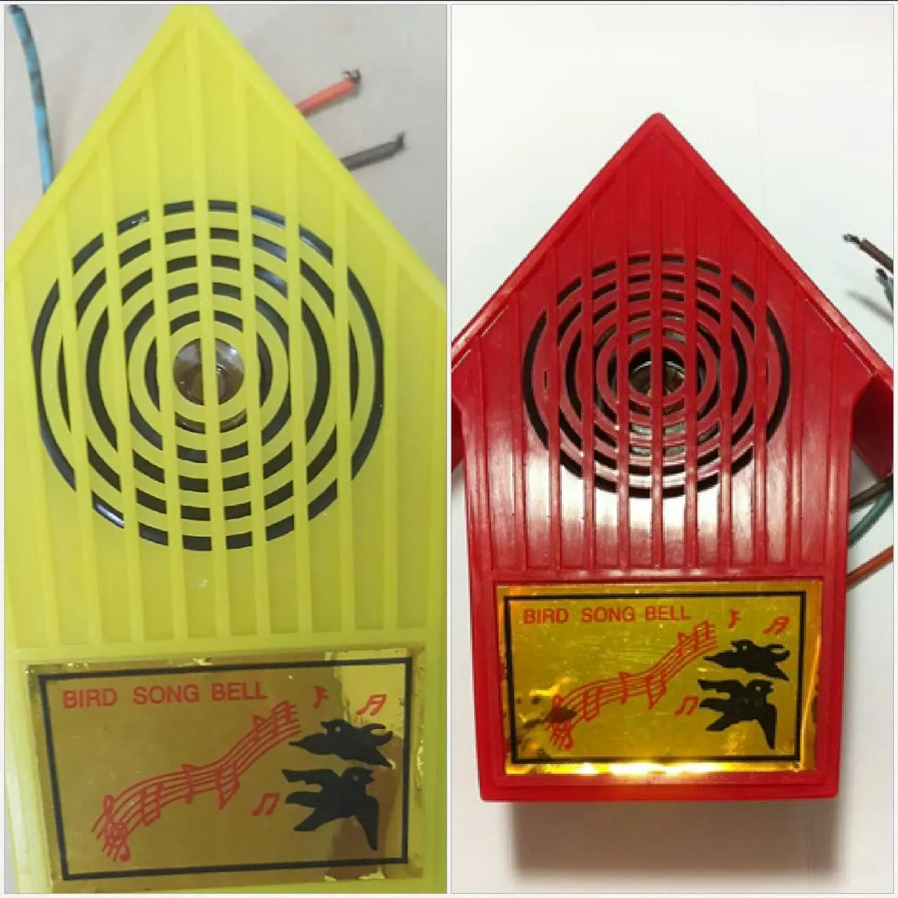 Bell Burung Wallet cuit cuit 110 / 220v