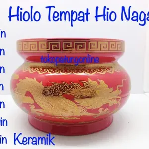 Hiolo Keramik Naga 10in Import