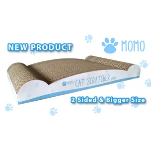 Momo Cat Scratcher 2 sided Jumbo / Garukan Kucing
