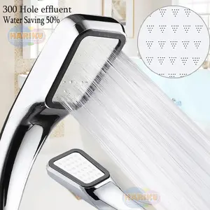 Kepala Shower Pancuran Aerator 300 Lubang Halus Lembut Tekanan Tinggi