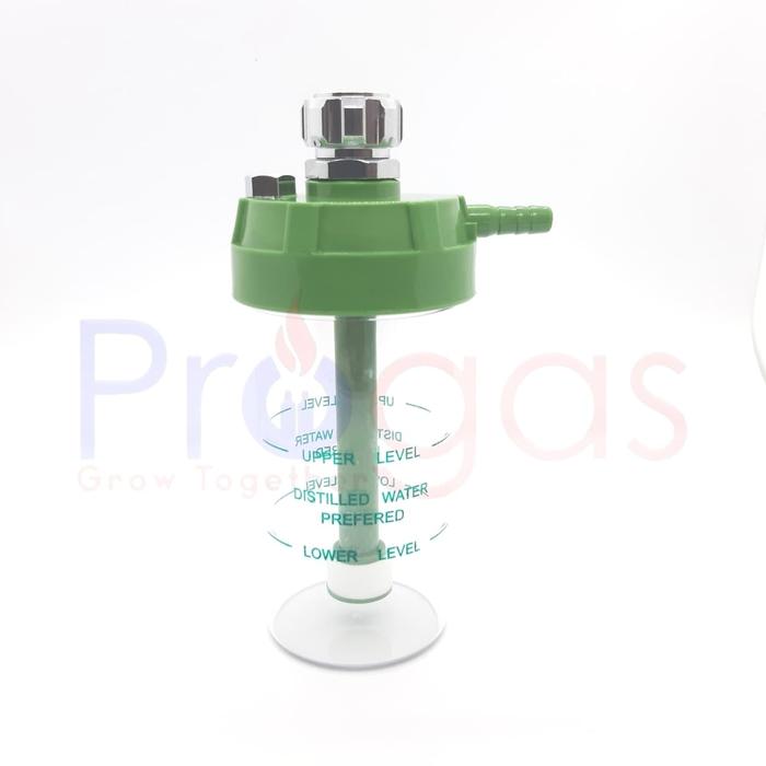 Gambar Tabung Air Humidifier Regulator Oksigen Medis dari Hiromax indonesia Kota Depok Tokopedia
