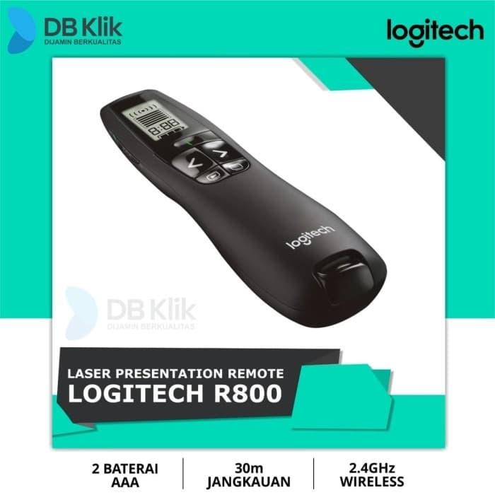 Gambar Laser Pointer Wireless Logitech R800 Laser Presentation Remote dari DBklik Yogya Kab. Sleman Tokopedia