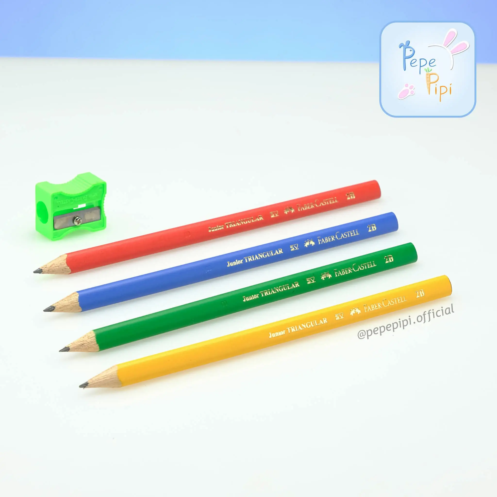 Pensil Kayu Faber Castell Junior Triangular Junior S