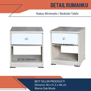 Meja Nakas/Rak Serbaguna Lunar 501 Minimalis Termurah JNE