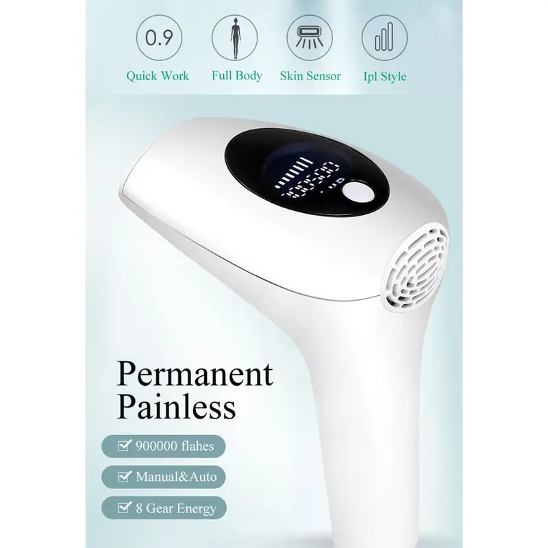 Profesional Permanen Depilator IPL Laser 900000 Flashes AML001 2