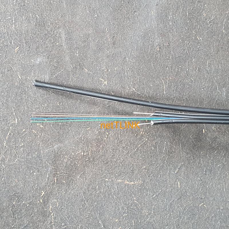 kabel outdoor 4 core / kabel ftth 4 core / kabel DW 4 core meteran 1