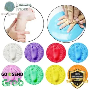 Clay/Tanah Liat Lembut -Cetakan Telapak Tangan / Kaki Bayi