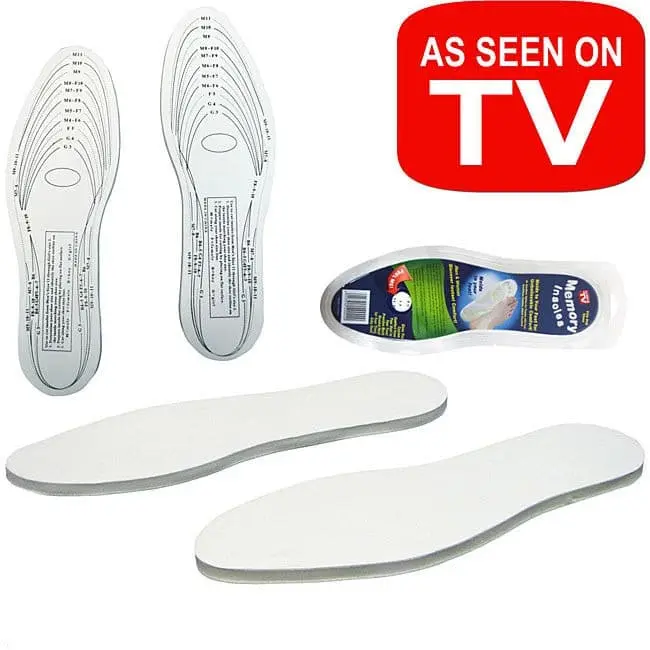 Sol Sepatu Memory Foam Insole Tambahan Dalam Sepatu Makin Empuk