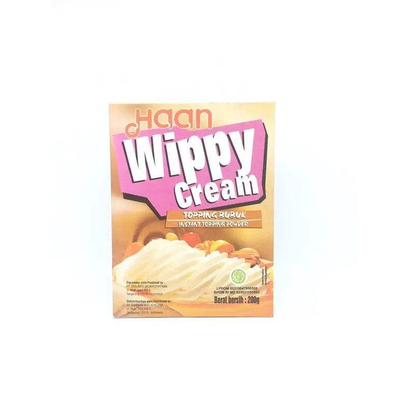Haan wippy cream | whipping cream | whipped cream kemasan 200gr 1
