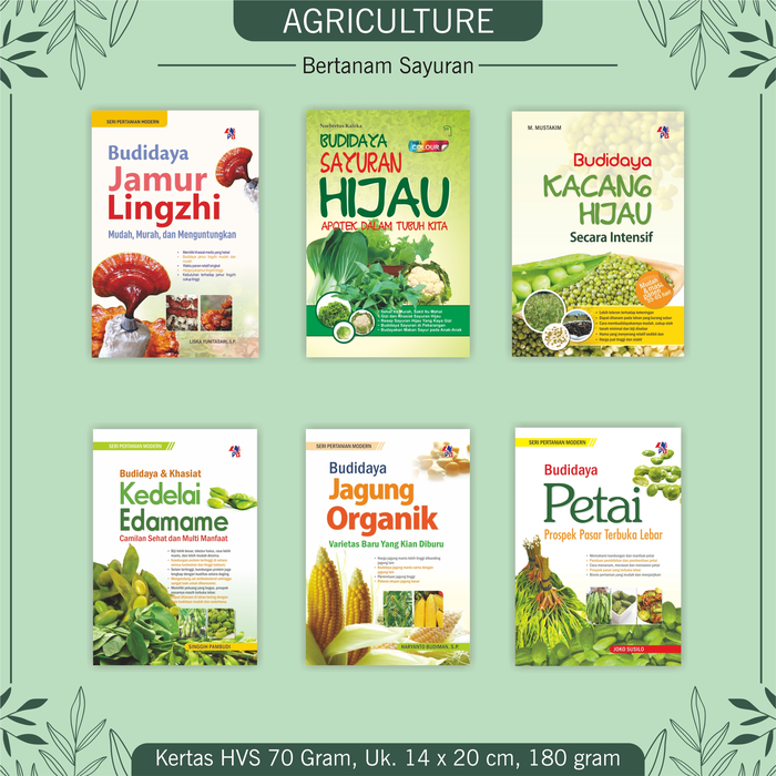 Gambar BUKU PERTANIAN BUDIDAYA JAMUR LINGZHI SAYURAN HIJAU KACANG HIJAU KDLAI / Pustaka Baru Press - PB - jamur lingzhi dari Pustaka Baru Press Kab. Bantul 2 Tokopedia