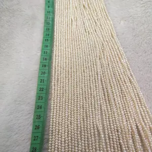 Mutiara Air Tawar bulat 1,5-2mm (120)