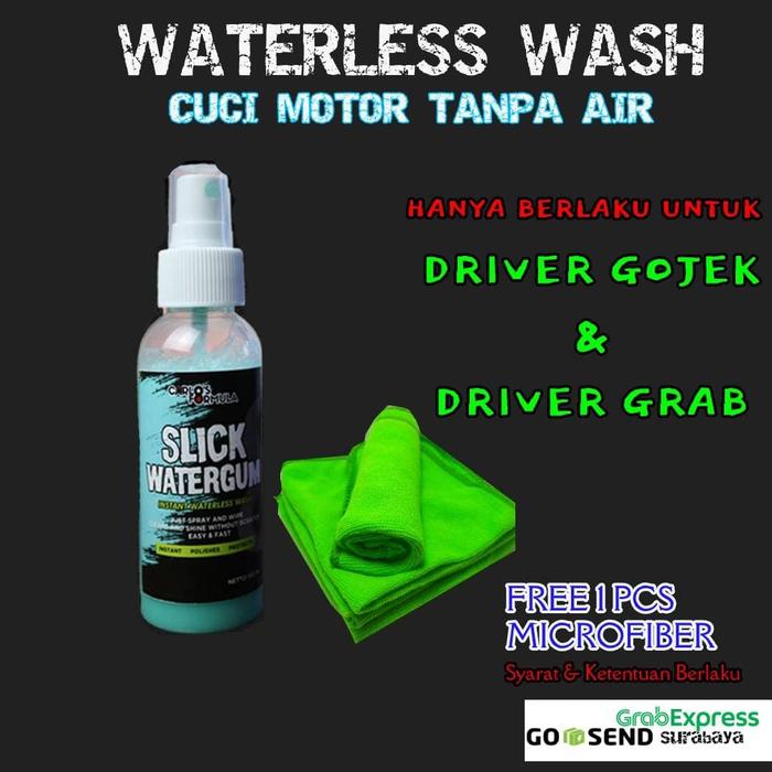 Gambar Shampoo Motor Waterless Wash- Khusus Driver Gojek Grab OJOL - FREE Lap dari Carlosformula Kota Surabaya Tokopedia