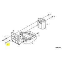 Gambar Honda UMR 435N/UMR 435T/UMK 435T Brush Cutter Bolt Stud 2.5x45.5 dari HONDA POWER PRODUCTS OFFICIAL Kota Administrasi Jakarta Barat 4 Tokopedia