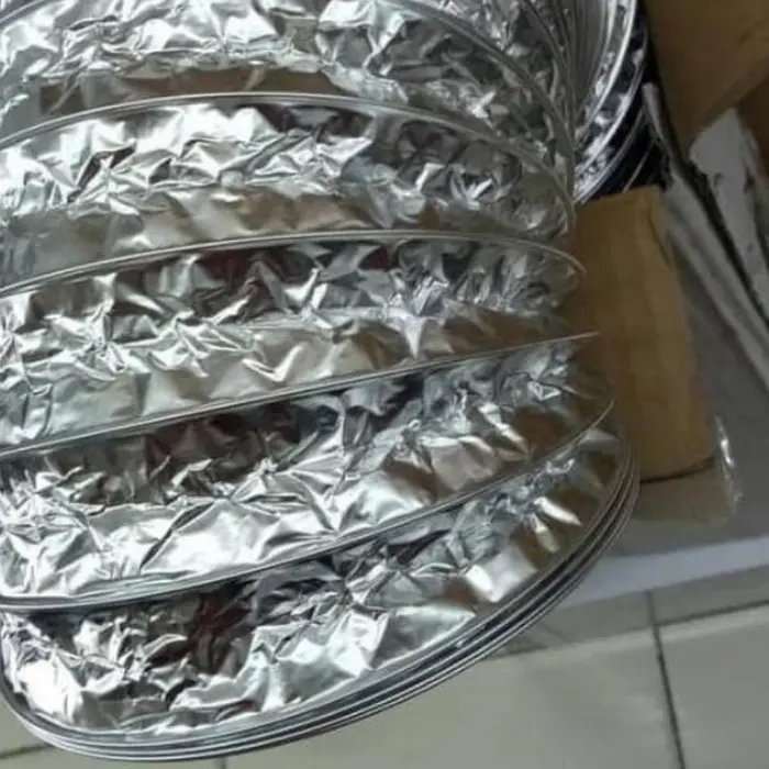 Flexible duct 6 inchi polos / flexible cerobong pembuangan cooker hood 4