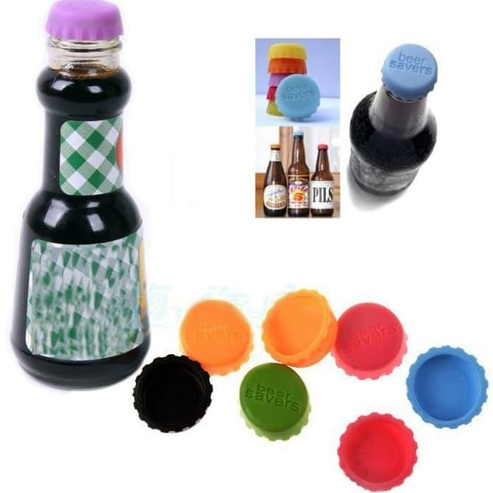 Gambar Tutup Botol Karet Silikon (1 Set Isi 6) dari Dunia Jasmine Kota Surabaya Tokopedia