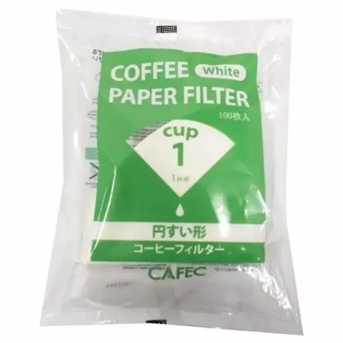 Paper filter 01 isi 100 Kertas saringan kopi Cafec coffee filter