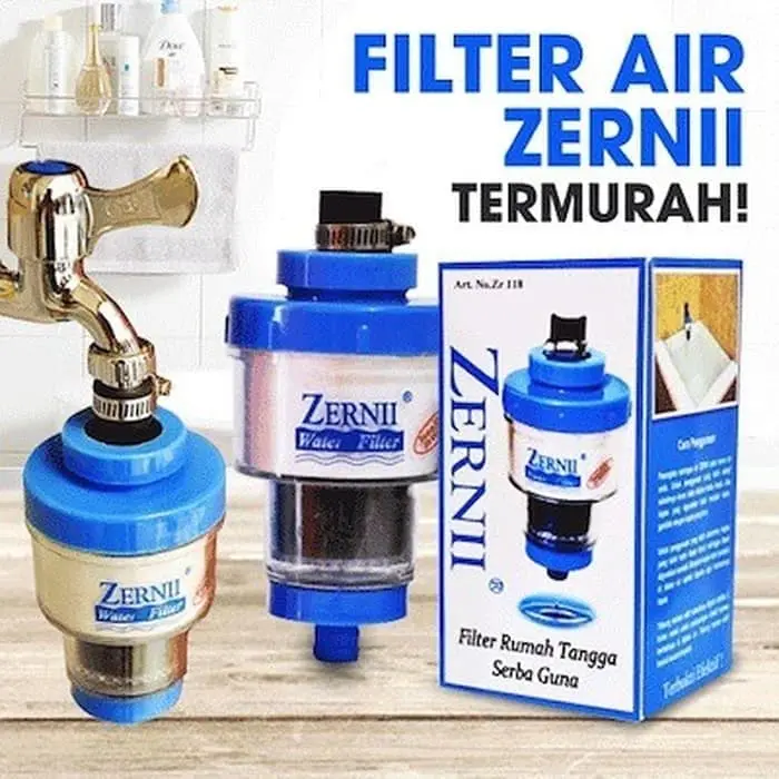 Zernii Filter Air - Saringan Keran Air Serbaguna