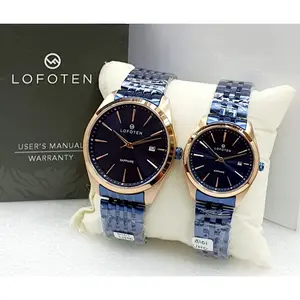 Lofoten 8101 Sapphire - Jam Tangan Couple Murah - Full Stainless - Ori