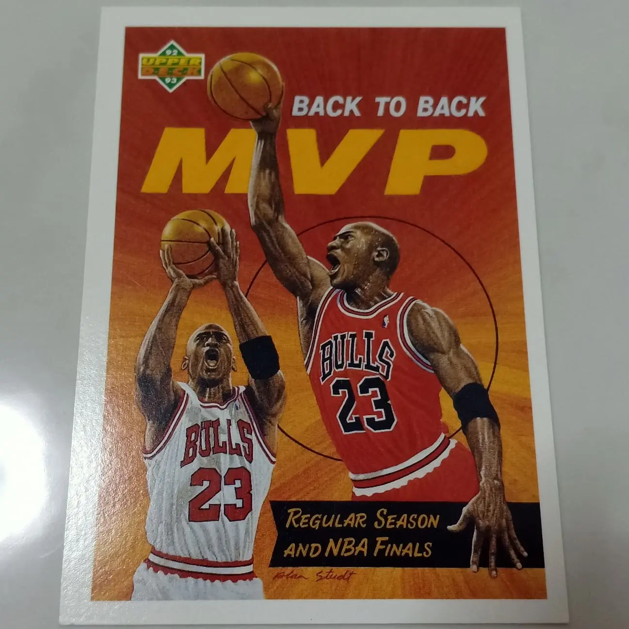 kartu basket mj 1992-93 upper deck #67