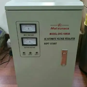 matsunaga stabilizer/ stavol 10 kva / 10.000 volt , 0