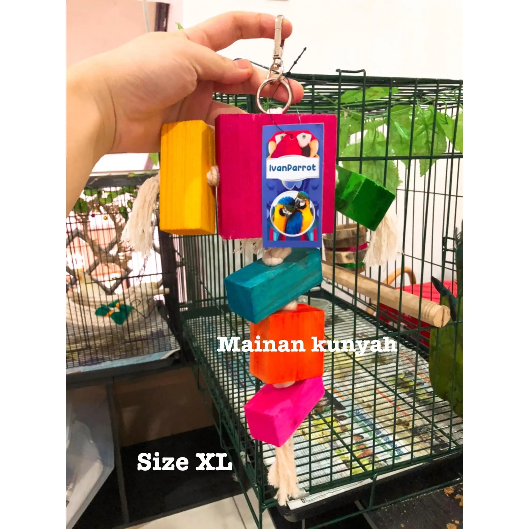 MAINAN KUNYAH BURUNG SIZE XL IVANPARROT