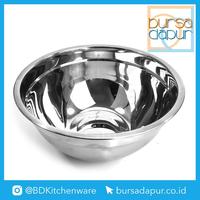 Gambar HM Stainless Steel Mixing Bowl 28 cm - Baskom Tempat Adonan dari Bursa Dapur Mall Kota Administrasi Jakarta Barat 3 Tokopedia