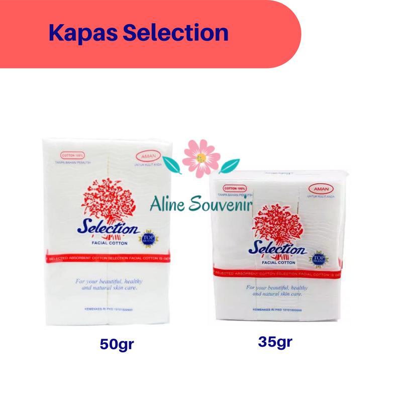 KAPAS SELECTION 35gr 50gr| Facial Cotton 0