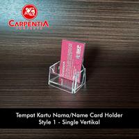 Gambar Carpentia Tempat Kartu Nama / Acrylic Name Card Holder- Vertikal - Style 1 dari Carpentia Indonesia Kota Tangerang Selatan 2 Tokopedia