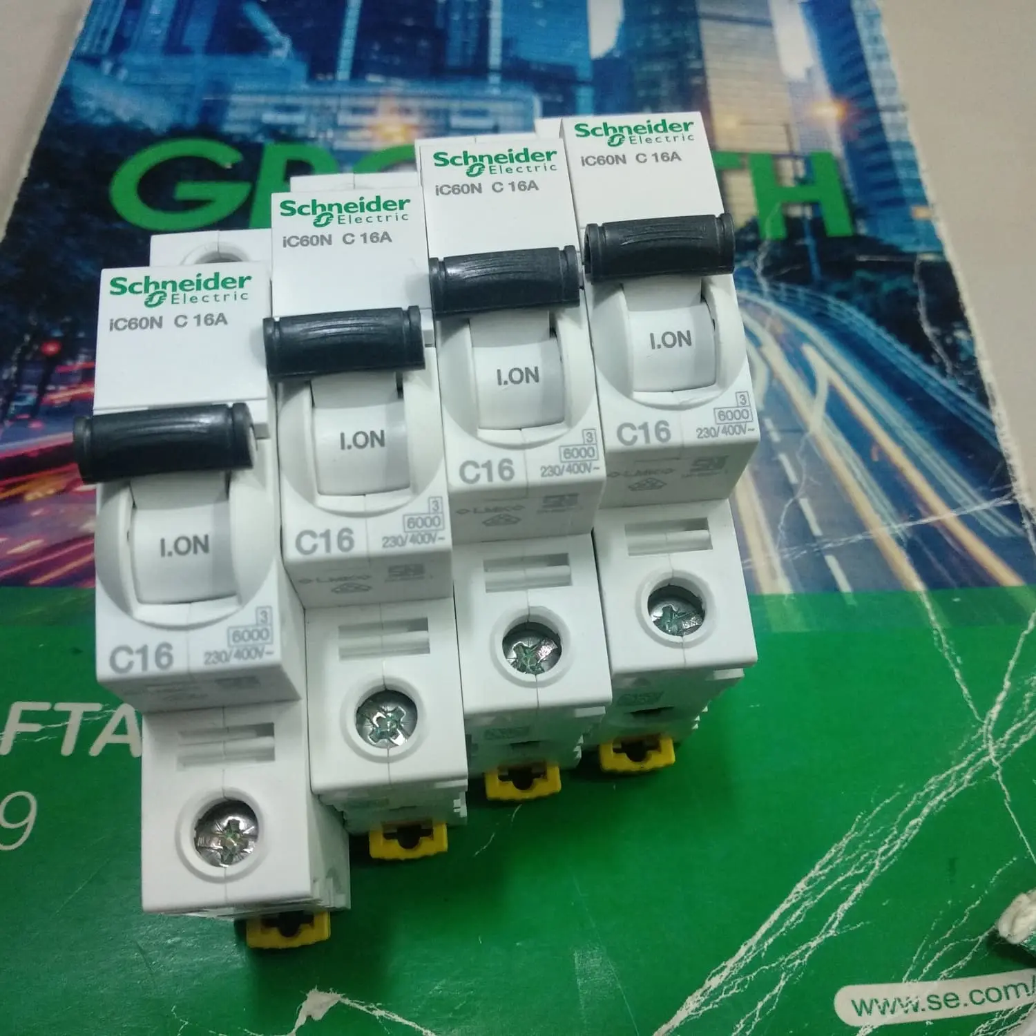 MCB IC60N 1P 6A / 10A / 16A / 20A 6KA SCHNEIDER SNI