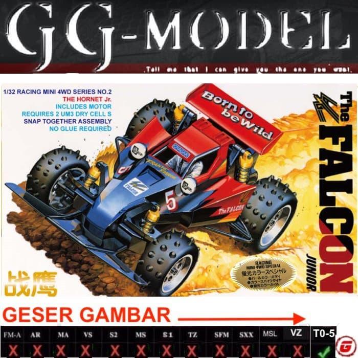 TAMIYA The Falcon Junior 1/32 蛍光カラースペシャル 蛍光カラースペシャル】 タミヤ レーサーミニ四駆 ファルコンJr 未組立