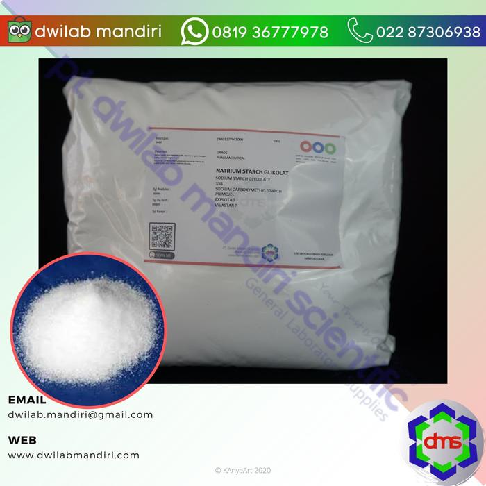 Jual SSG,SODIUM STARCH GLYCOLATE 1KG PHARMACEUTICAL GRADE - Kota ...