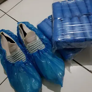 shoecover disposable plastik