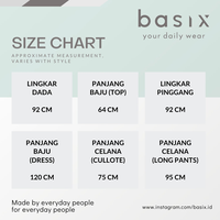 Gambar Basix - Reina Top Brown Blouse - Atasan Wanita Coklat Lengan Pendek dari Mal Golden Truly Store Kota Administrasi Jakarta Utara 5 Tokopedia