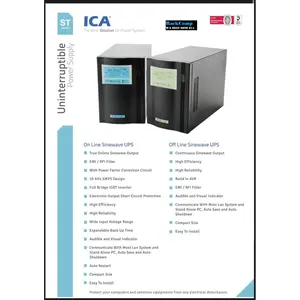UPS ICA ST1231C 2400VA 1200Watt /UPS ICA 2400VA / UPS ICA 2KVA Online