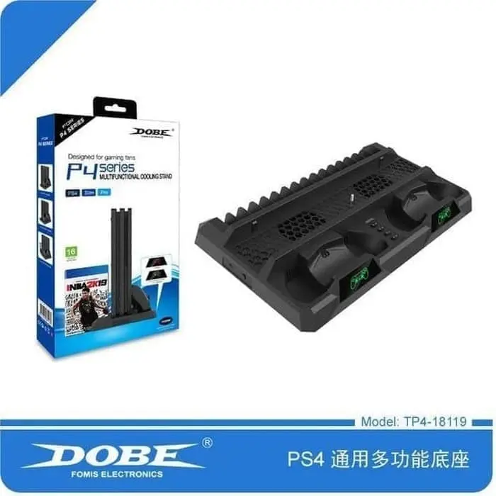 Gambar Dobe multifunctional cooling stand for PS4 PRO/SLIM dari playhouse808 Kota Administrasi Jakarta Barat 4 Tokopedia