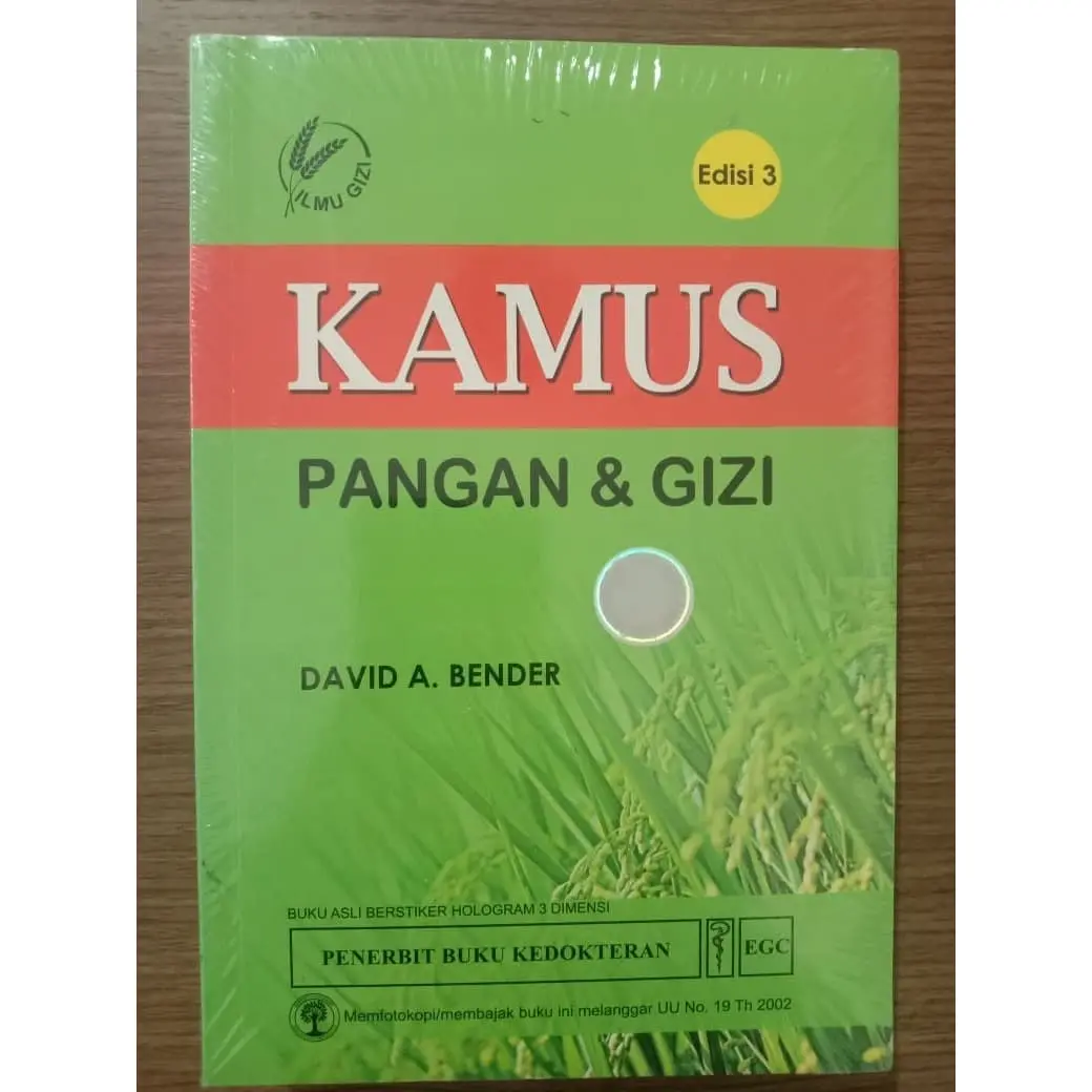 Kamus Pangan & Gizi, Ed. 3