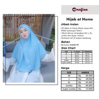 Gambar Nafisa Hijab At Home New Colour Size L | Hijab Pet Antem Premium - Kubus, L dari Hijab Nafisa_NEW Kota Surabaya 3 Tokopedia
