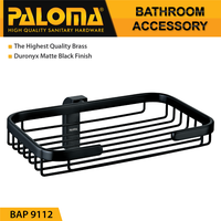 Gambar PALOMA BAP 9112 Rak Tempat Sabun Batang Holder Dinding Kamar Mandi dari PALOMA Official Kota Administrasi Jakarta Timur 1 Tokopedia