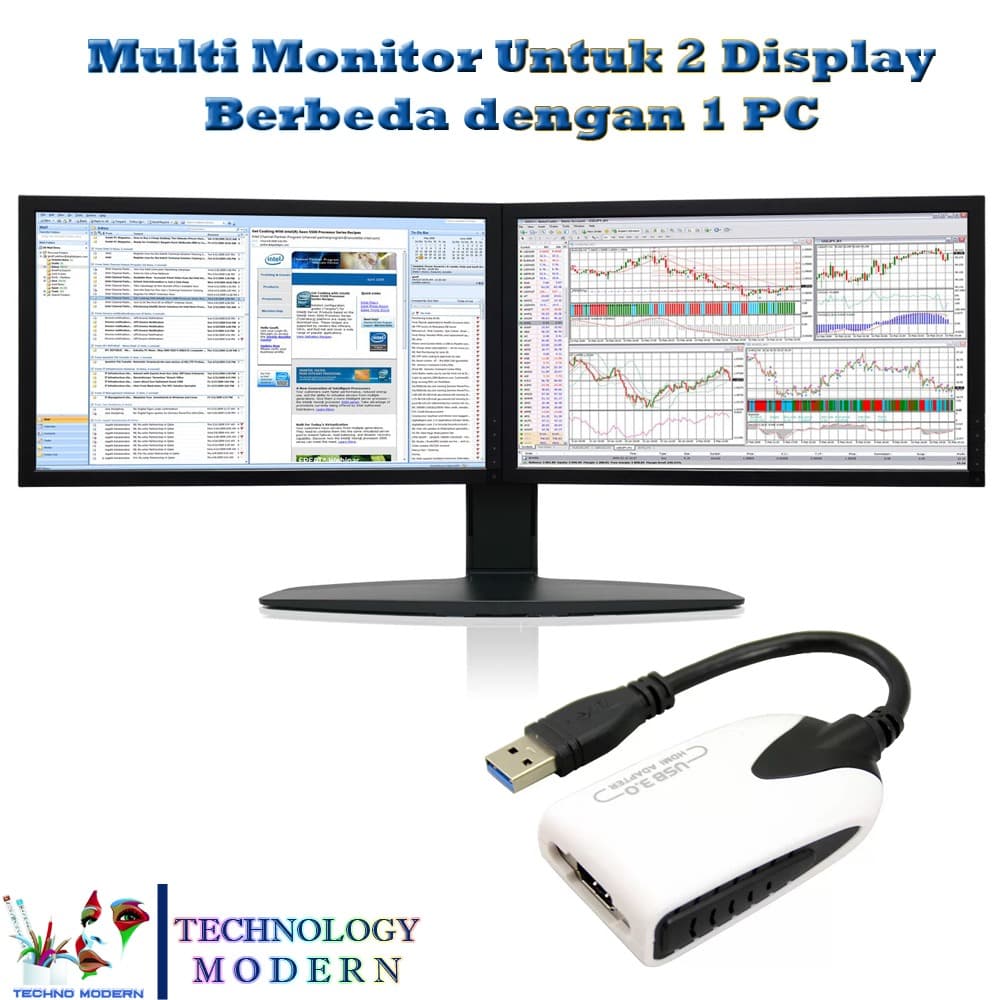 USB 3.0 to HDMI Spliter Multi Display (Extend Display) 1080P