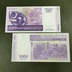 Uang kertas asing madagaskar 1000 ariary