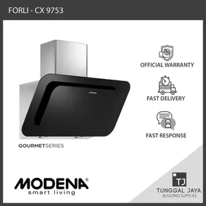 Exhaust Fan MODENA FORLI CX9753 Wall Type 89,5CM / Penyedot Asap
